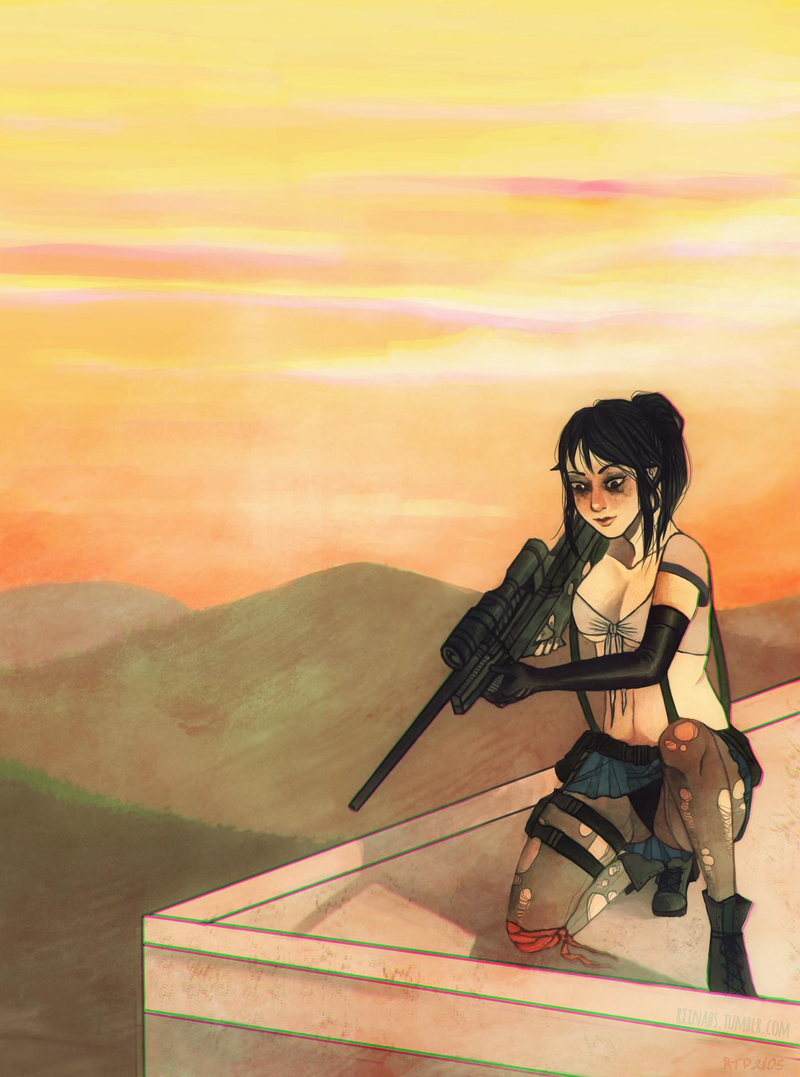 Illustration for article titled When Metal Gear Solid V Meets Yandere Simulator